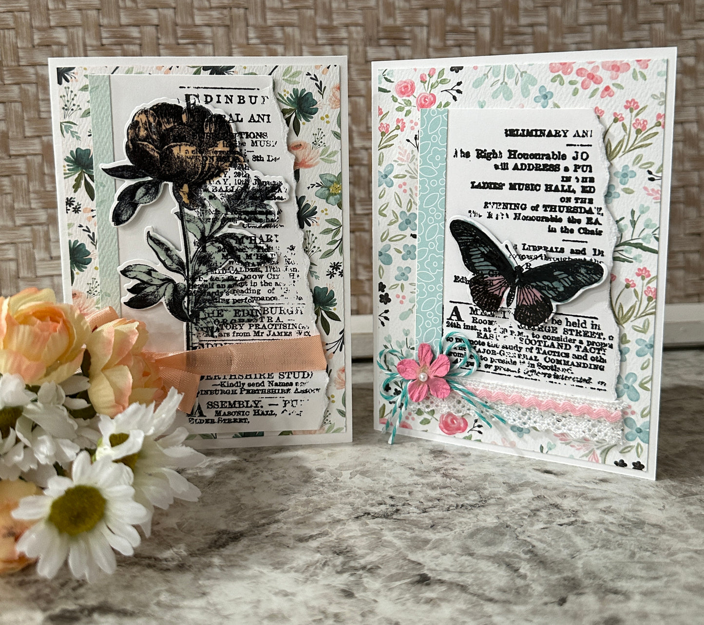 Spring Card Class w/ Embossing Glaze