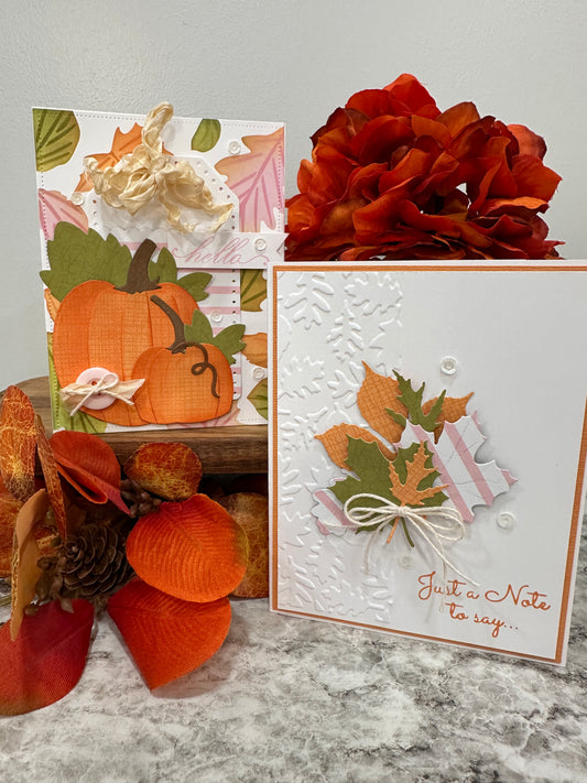 Fall Card Class/Kits