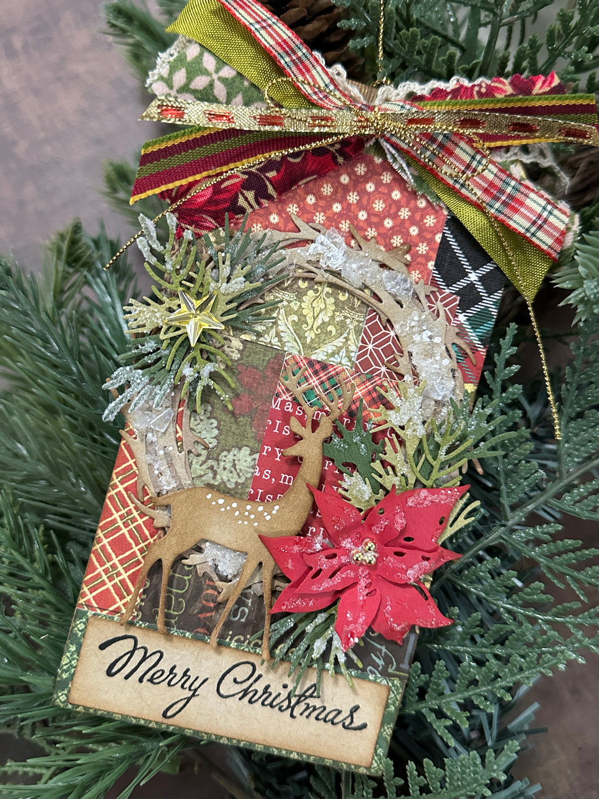 Christmas Reindeer Tag - In-Person Class